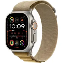 Apple Watch Ultra 2 (GPS + Celular Caixa de Titânio e Pulseira Alpine Loop Na Cor Oliva 49 MM M MX4F3BE/A