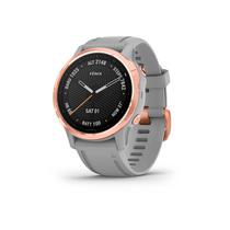 Relogio Garmin Fenix 6S Sapphire Rose Gold W Gray - 010-02159-23