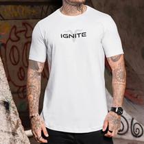 Ignite Remera Long Ign TRX Masculino 63002 Algodon (T) P s/C