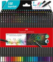 Ecolapis de Cor Super Soft Faber Castell - 1207100SOFT (100 Cores)