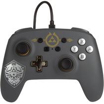 Controle Powera Enhanced Wired para Nintendo Switch - Legend Of Zelda Hylian Shield (PWA-A-02448)