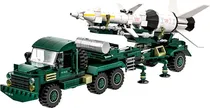 Blocos de Construção Military Equipment Anti-Aircraft 4512 Wange (489 Peças)