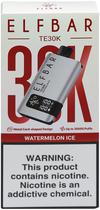 Vape Descartavel Elf Bar TE30K Watermelon Ice 30000 Puffs