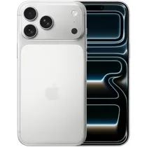 Apple iPhone 17 Pro Max 512GB A3257 LL Tela Super Retina XDR 6.9 / Cam Tripla 48+48+48MP/18MP Center Stage / Ios 26 - Silver