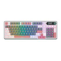 Teclado Royal Mecanico RK-S98 s/f Camping Green Switch Brown