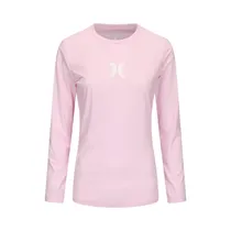 Remera Manga Larga de Compresion Hurley HZ243T05715-680 Rashguard Femenino