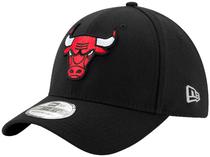 Bone New Era Nba Chicago Bulls Team Classic 39THIRTY Stretch Fit 70353249 - Preto