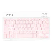 Teclado FTX FTXB09 USB-C/Bluetooth Portugues Rose