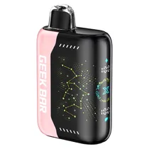 Vaper Descartável Geekbar 25000 Pulse X White Peach Raspbery