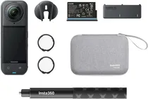 Câmera de Ação INSTA360 X5 8K 360 Action Cam Essentials Bundle - Cinsaaha