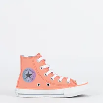 Calzado Converse Kids Side Zip Hi Seasonal Salmon