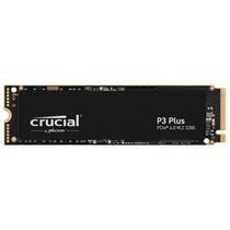 SSD Crucial P3 Plus, 2TB, M.2 Nvme, Leitura 5000MB/s, Gravacao 4200MB/s, CT2000P3PSSD8