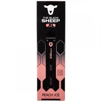 Vaper Descartável The Black Sheep XL Peach Ice 1500 Puffs