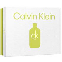 Kit Perfume Unissex Calvin Klein CK One Eau de Toilette 100 ML + Perfume 15 ML + Gel de Banho