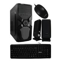 Kit Gabinete Sate K731 Negro c/ Mouse/Tec/Speak Espanol