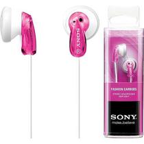 Fone Ear Sony In-Ear MDR-E9LP Pink