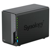 Servidor Nas Storage Synology Diskstation DS224+ Intel Celeron J4125 - Preto