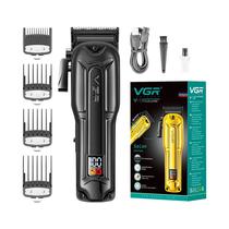 Cortador de Cabello Voyager Clipper V-138 Clipper Black Bivolt