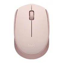 Mouse Logitech M170 - Sem Fio - 1000 Dpi - 3 Botões - Rosa