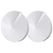 Roteador TP-Link Deco M5 Whole Home Mesh Wi-Fi AC1300 Dual Band / 2.4GHZ / 5GHZ - Branco (Kit com 2)