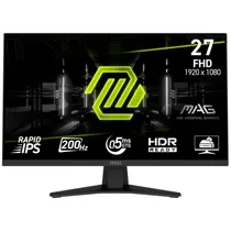 Monitor Gamer MSI Mag 274F 27" Full HD Ips 200HZ / 0.5MS - Preto