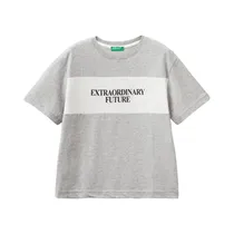 Camiseta Infantil Benetton 3I1XC10HF 501
