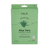 Mascarilla Facial Cala Aloe Vera 5 Piezas