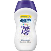 Protetor Solar Johnson & Johnson Sundown Kids Praia e Piscina FPS 60 - 120ML