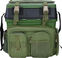 Mochila com Caixa de Isca ML-5467 4 Em 1 - Verde