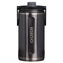 Botella Termica Igloo 1.890L Negro c/Manija 4P 71099