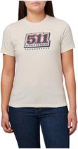 Camiseta 5.11 Tactical Number Plate 69260-344 - Feminina