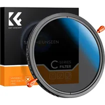 Filtro de Lente K&F Polarizador CPL + ND Variável ND2-32 série C de 77 MM (KF01.2602)