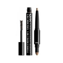 Kit para Sobrancelha NYX Brow Pencil 3 Em 1 02 Taupe