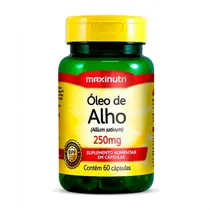 Maxinutri Óleo de Alho 250MG 60 Cápsulas
