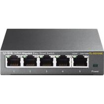 TP-Link Switch TL-SG105E Metal 10 GBPS Negro