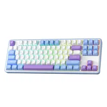 Teclado Redragon Star Blade K707AK Pro RGB (Inglés) - Branco/Azul Claro