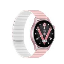 Kieslect Reloj Smart Lady Calling Lora 2 Pink Metal 210 Mah Rosado