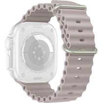 Pulseira de Silicone Smart Vision para Apple Watch 42/44/45/49 MM - Rosa Claro