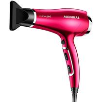 Secador de Cabelo Mondial Chrome Pink SC-36 - 2000W - 220V - Rosa