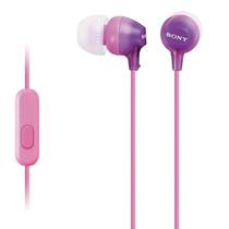 Fone Ear Sony MDR-EX15AP Roxo