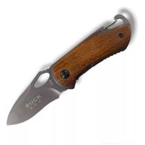 Tatico Canivete Buck NF6344 de 15CM - Marrom/Cinza