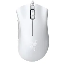 Mouse Gamer Razer Deathadder Essential RZ01-03850200-R3M1 - com Fio - 6400DPI - 5 Botões - Branco