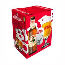 Cerveja Birra Moretti Pack 4 Unidades + 1 Vaso