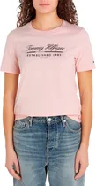 Camiseta Tommy Hilfiger WW0WW43502 Tio - Feminina