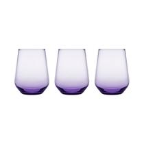 Set de Vasos Pasabahce Allegra 41536 425ML Lila 3 Piezas