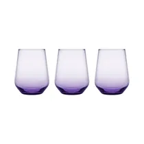 Set de Vasos Pasabahce Allegra 41536 425ML Lila 3 Piezas
