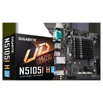 Placa Mãe Gigabyte N5105I H + Cpu Intel Quad-Core Celeron 2.0GHZ / Mini Itx / VGA / DDR4