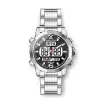 Relógio Masculino Digital Daniel Klein D:Time DK.1.12437-1 - Prata e Preto