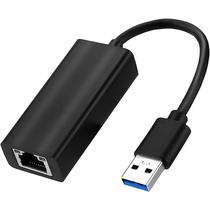 Adaptador de Rede USB 3.0 A RJ45 de Ate 1000MBPS - Preto