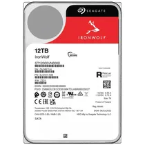 HD Seagate 12TB Iron Wolf SATA 3 7200RPM 3.5" - ST12000VN0008